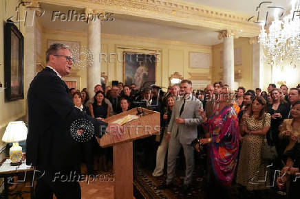 British Fashion Council reception in London