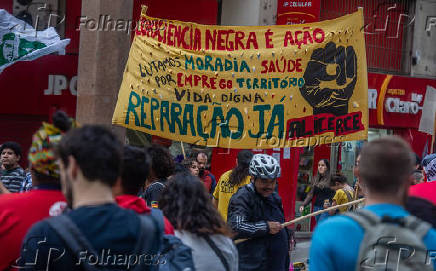 MARCHA ZUMBI DANDARA / PROTESTO / RACISMO / CONCIENCIA NEGRA