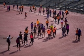 Unos 600 venezolanos asisten a caminata convocada por la UE contra la violencia a la mujer