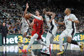 NBA: Portland Trail Blazers at San Antonio Spurs