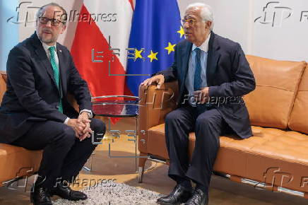 European Council President Costa meets Austrian Chancellor Schallenberg in Brussels