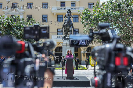 Ayuso participa en homenaje a Francisco Pizarro en Lima