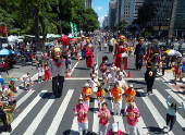 O Bloco Pernambuco Meu Pas no Carnaval na Av. Paulista