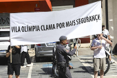 Manifestao por bairros mais seguro da zona sul de SP