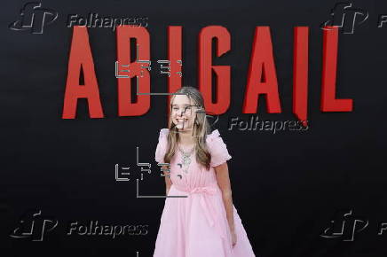 'Abigail' movie premiere in Los Angeles