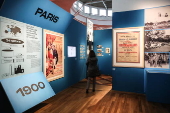 Presentation of the exhibition 'Olympism, a world history' in Paris