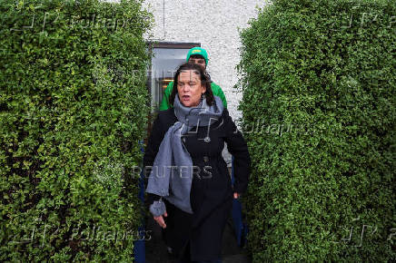 Sinn Fein President Mary Lou McDonald wraps up election campaign