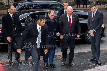 Royal Couple's gala dinner for Egypt's president at Christiansborg Palace in Copenhagen