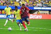 Partida entre Brasil e Costa Rica pela Copa Amrica