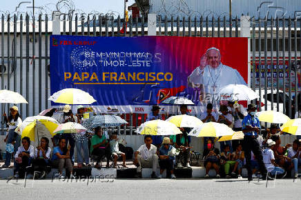 Pope Francis visits East Timor