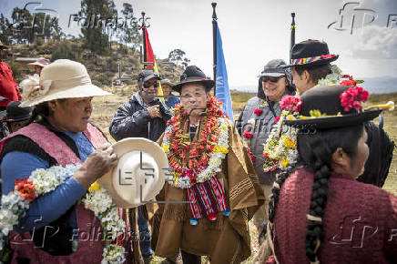 El director general de la FAO se empapa del 'suma qamaa', el vivir bien, en Bolivia