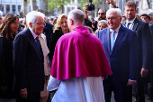 Italian President Mattarella visits Germany