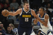 NBA: Preseason-Denver Nuggets at Minnesota Timberwolves