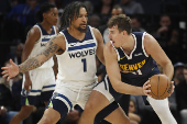 NBA: Preseason-Denver Nuggets at Minnesota Timberwolves