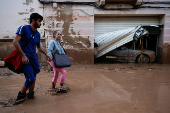 Aftermath of floods in Spain