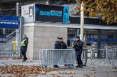 Security ahead of UEFA Nations League game between France and Israel