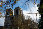 The Notre-Dame de Paris cathedral before its reopening