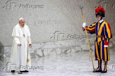 Pope Francis' weekly general audience at the Vatican