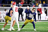 NCAA Football: CFP National Playoff First Round-Indiana at Notre Dame