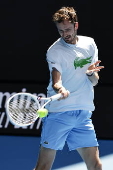 Practice session ahead of Australian Open