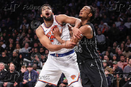 NBA: New York Knicks at Brooklyn Nets