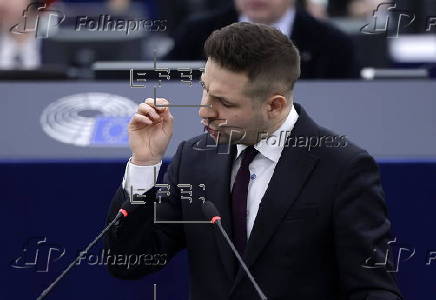 European Parliament session in Strasbourg