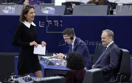 European Parliament session in Strasbourg