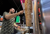 Shawarma restaurant in Cairo brings taste of home for displaced Palestinians