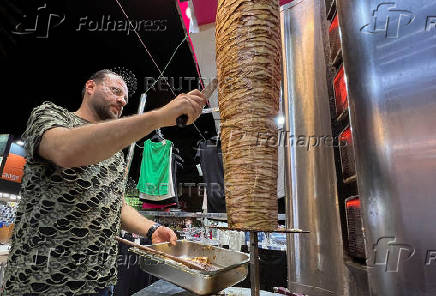 Shawarma restaurant in Cairo brings taste of home for displaced Palestinians