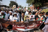 Anti-Israel protest in Peshawar