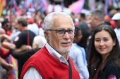 Caminyada com Boulos, Marta e Lula na Av. Paulista