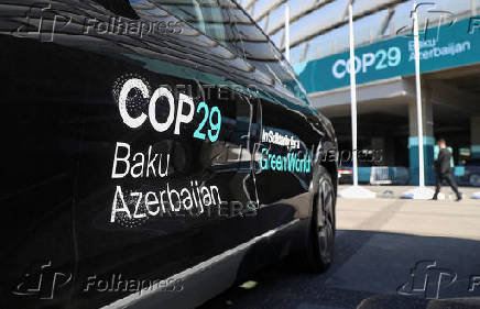 FILE PHOTO: Preparation for COP29 climate summit in Baku