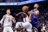 NBA: Oklahoma City Thunder at Sacramento Kings