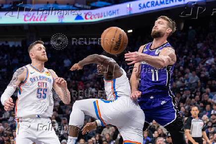 NBA: Oklahoma City Thunder at Sacramento Kings