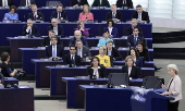 European Parliament session in Strasbourg