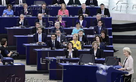 European Parliament session in Strasbourg