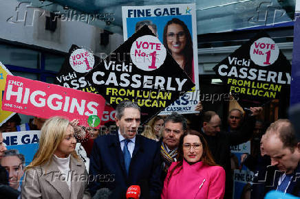 Ireland's Taoiseach Simon Harris wraps up election campaign