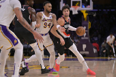 NBA: Portland Trail Blazers at Los Angeles Lakers