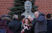 Soviet leader Joseph Stalin's birthday celebrations in Moscow