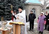 Epiphany celebration in Kyrgyzstan