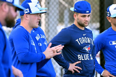 MLB: Toronto Blue Jays-Workouts