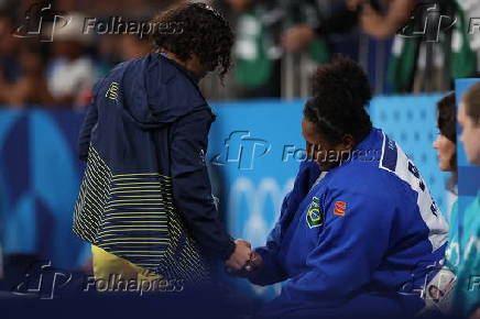 Semifinal do jud feminino +78kg nas Olimpadas de Paris 2024