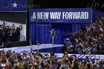 US Vice President Harris Campaigns in Madison, Wisconsin