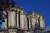 The Notre-Dame de Paris cathedral before its reopening