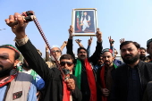 Pakistan's opposition PTI party protests for the release of former PM Khan