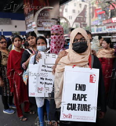 Mass rally in Kolkata to protest violence against women