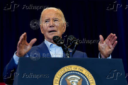 U.S. President Biden attends a campaign event at the Martin Luther King Recreation Center, in Philadelphia