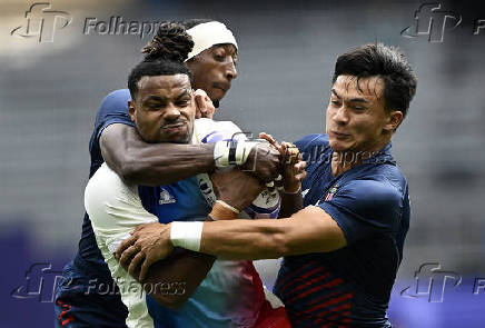 Argentina e Qunia - rugby sevens dos Jogos Olmpicos de Paris