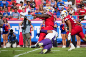 NCAA Football: Texas Christian at Kansas