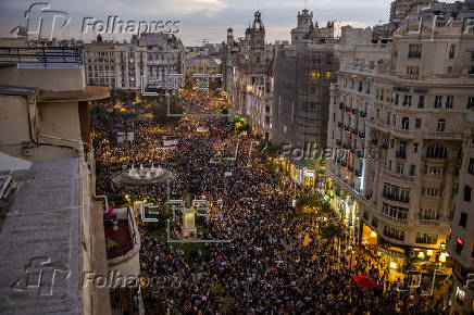 Manifestacin en Valencia